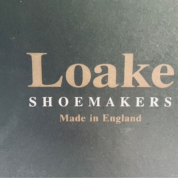 New in Box Loake Mens lace up brogues Made In England handmade 8 US 41 EUR - Picture 11 of 12